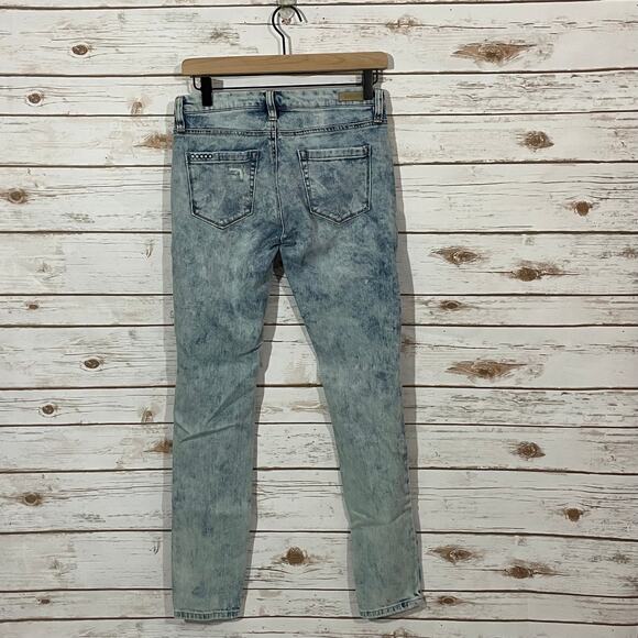 BlankNYC Skinny Classique Distressed Jeans - Blue - 26 - Picture 8 of 11